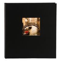 goldbuch Fotoalbum Bella Vista 30x31 100 weiße Seiten  schwarz