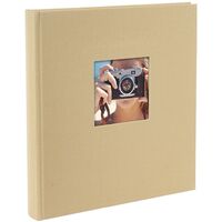 goldbuch Fotoalbum Bella Vista 30x31 60 schwarze Seiten  Beige