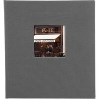 goldbuch Fotoalbum Bella Vista 30x31 60 weiße Seiten  grau