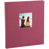 goldbuch Fotoalbum Bella Vista Trend 30x31 60 weiße Seiten  fuchsia