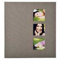goldbuch Fotoalbum Style 30x31 60 weiße Seiten  taupe