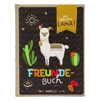 goldbuch Freundebuch HAPPYlife 15x21 cm  Lama