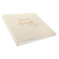 goldbuch Hochzeitsalbum Herzklopfen 30x31 60 Seiten 