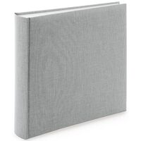 goldbuch Leinen Fotoalbum Summertime Trend 2 35x36cm 100 weiße Seiten  grau
