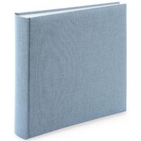 goldbuch Leinen Fotoalbum Summertime Trend 2 35x36cm 100 weiße Seiten  Blau-Grau