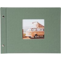 goldbuch Schraubalbum Bella Vista 30x25 40 schwarze Seiten  Artischocke 1 Stück