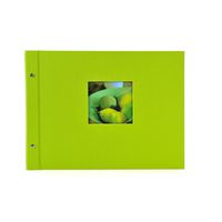 goldbuch Schraubalbum Bella Vista 30x25 40 weiße Seiten  grün