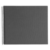 goldbuch Spiralalbum Bella Vista ohne Fenster 35x30 40 schwarze Seiten  grau