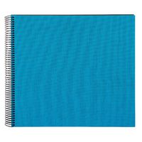 goldbuch Spiralalbum Bella Vista ohne Fenster 35x30 40 schwarze Seiten  türkis