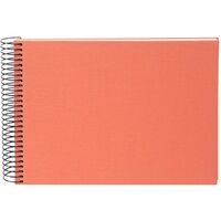 goldbuch Spiralalbum Bella Vista ohne Fenster 24x17 40 weiße Seiten  lachs