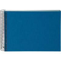 goldbuch Spiralalbum Bella Vista ohne Fenster 24x17 40 weiße Seiten  petrol
