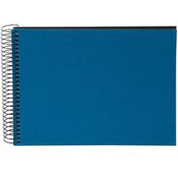 goldbuch Spiralalbum Bella Vista ohne Fenster 24x17 40 schwarze Seiten  petrol