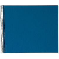 goldbuch Spiralalbum Bella Vista ohne Fenster 35x30 40 schwarze Seiten  petrol