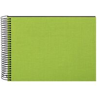 goldbuch Spiralalbum Bella Vista ohne Fenster 24x17 40 schwarze Seiten  grün