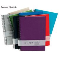 goldbuch Spiralalbum Linum 20x20 40 beige Seiten  grau