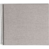 goldbuch Spiralalbum Summertime Trend 2 35x30 40 schwarze Seiten  grau