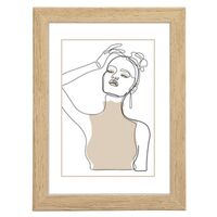 Hama Holzrahmen Kopenhagen  15 x 20 cm Eiche natur