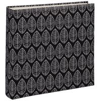 Hama Jumbo-Album La Fleur, 30x30 cm, 100 weiße Seiten  schwarz