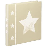 Hama Jumbo-Album Skies, 30x30 cm, 60 weiße Seiten  beige