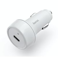 Hama Kfz-Ladegerät USB-C, Power Delivery, 18 Watt  weiß