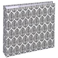 Hama Memo-Album La Fleur, für 200 Fotos im Format 10x15 cm  Weiß