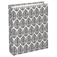 Hama Mini-Einsteck-Album La Fleur, für 40 Fotos im Format 10x15 cm, Weiß 