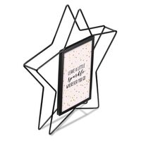 Hama Porträtrahmen Stella 10 x 10 cm und 10 x 15 cm, 2er Set  schwarz