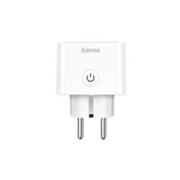 Hama Smarte WLAN-Steckdose, Matter, per Sprache/App steuern, nachrüstbar, 3.680W 