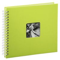 Hama Spiral-Album Fine Art, 28 x 24cm, 50 weiße Seiten  Kiwi