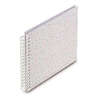 Hama Spiralalbum, 50 weiße Seiten  28 x 24 cm Confetti 