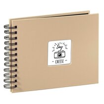 Hama Spiralalbum Fine Art Taupe 24x17/50 - 10er Pack 