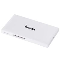 Hama USB-3.0-Multi-Kartenleser, SD/microSD/CF/MS  Weiß