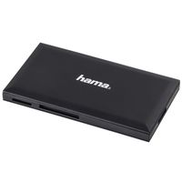 Hama USB-3.0-Multi-Kartenleser, SD/microSD/CF/MS  schwarz