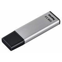 Hama USB-Stick Classic USB 3.0 90MB/s  128 GB silber