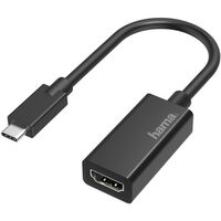 Hama Video-Adapter, USB-C-Stecker - HDMI-Buchse, Ultra-HD 4K 