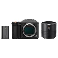 Hasselblad X2D 100C + XCD 75mm, f/3,4 P  leichtes Portraitobjektiv Kit  Hasselblad X