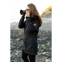 Haukland 5 in 1 Jacke für Fotografinnen (Damen)  Saphir Schwarz XL