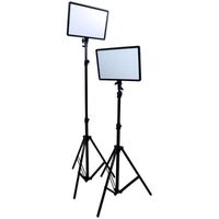 Helios LED-50VC Flächenleuchte LED Bi-Color 2erSet 