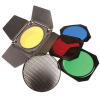 Helios Lichtklappen 4 Farbfil. + Wabenfil. 