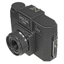 Holga 120N black, opt.glas lens Rollfilm-Kamera 