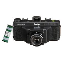 Holga 120N Set black, Pan 6x12 Medium Format Panorama Kamera inkl. B+W Film 