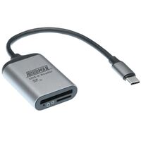 Hoodman Steel SD- und Micro-SD-UHSII-fähiger Speicherkartenleser USB 3.2 Gen 1 