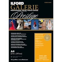 Ilford Druckerpapier GALERIE Prestige Fine Art Smooth  A4 25 Blatt