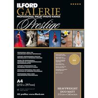 Ilford Druckerpapier GALERIE Prestige Heavyweight DUO Matt  A4 50 Blatt
