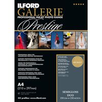 Ilford Druckerpapier GALERIE Prestige Semi Gloss Duo  A4 25 Blatt