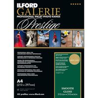 Ilford Druckerpapier GALERIE Prestige Smooth Gloss  A4 25 Blatt