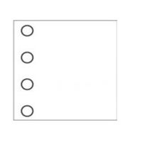 Ilford Ergänzungsblätter 29x31  weiß 10 Blatt