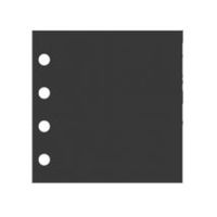 Ilford Ergänzungsblätter 38x38  schwarz 10 Blatt