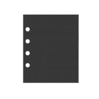 Ilford Ergänzungsblätter  36x46  schwarz 10 Blatt