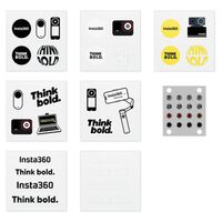 Insta360  Button Sticker Set 
